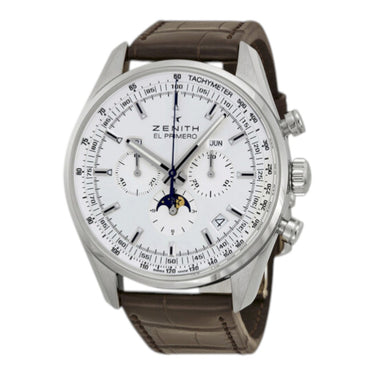 Pre-owned Zenith El Primero 410 42 mm Silver Dial Automatic reference 03.2091.410/01.C494 in Geneva - Certified pre-owned - Minty Watches