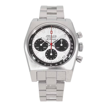 Pre-owned Zenith El Primero A384 37 mm White Dial Automatic reference 03.A384.400/21.M384 in Geneva - Certified pre-owned - Minty Watches