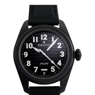 Pre-owned Zenith Pilot Automatic 49.4000.3620/21.I001 in Geneva - Certified pre-owned - Minty Watches