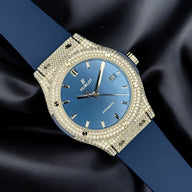 Hublot Classic Fusion Iced Out Custom 542.NX.7170.LR d'occasion à Genève - Certified pre-owned- Minty Watches