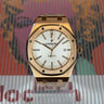 certified pre-owned Audemars Piguet Royal Oak reference 15400OR.OO.1220OR.02 from 2016 in Geneva - Certified pre-owned - Minty Watches