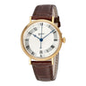 Pre-owned Breguet Classique 35,5mm Yellow Gold Automatic Silver Dial reference 5197BA/15/986 in Geneva - Certified pre-owned - Minty Watches