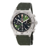 Pre-owned Breitling Chronomat B01 42 mm Green & Black Dial Automatic reference AB0134101L2S1 in Geneva - Certified pre-owned - Minty Watches