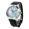 Pre-owned Breitling Chronomat Automatic GMT 40 mm Ice Blue Dial reference P32398101C1S1 in Geneva - Certified pre-owned - Minty Watches