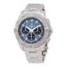 Pre-owned Breitling Super Avenger B01 Chronograph 46 mm Blue Dial Automatic Titanium reference EB0148101C1E1 in Geneva - Certified pre-owned - Minty Watches