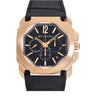 Pre-owned Bvlgari Octo Velocissimo 41 mm Automatic Black Dial Rose Gold reference 102115 in Geneva - Certified pre-owned - Minty Watches