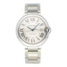 Pre-owned Cartier Ballon Bleu LM 42mm Silver Dial Automatic reference W69012Z4 in Geneva - Certified pre-owned - Minty Watches