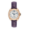  Pre-owned Cartier Clé de Cartier Rose Gold Diamonds Bezel 27mm Silver Dial reference WJCL0031 in Geneva - Certified pre-owned - Minty Watches