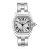 Pre-owned Cartier Roadster Chronograph LM 44x38mm Silver Dial Automatic reference W62025V3 in Geneva - Certified pre-owned - Minty Watches