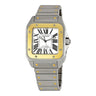 Pre-owned Cartier Santos de Cartier LM 51,1x41,3mm White Dial reference W200728G in Geneva - Certified pre-owned - Minty Watches