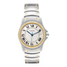  Pre-owned Cartier Santos Cougar LM 33mm Ivory Dial Automatic reference W20036R3 in Geneva - Certified pre-owned - Minty Watches