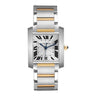 Pre-owned Cartier Tank Française LM reference W51005Q4 in Geneva - Certified pre-owned - Minty Watches