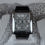 certified pre-owned Cartier Tank MC Chronograph reference W5330008 from 2020 in Geneva - Certified pre-owned - Minty Watches