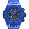 Pre-owned Hublot Big Bang Unico Blue Magic Limited Edition 45 mm reference 411.ES.5119.RX in Geneva - Certified pre-owned - Minty Watches