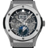 Pre-owned Hublot Classic Fusion Aerofusion Moonphase Titanium 42mm ref 547.NX.0170.LR in Geneva - Certified pre-owned - Minty Watches