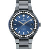 Pre-owned Hublot Classic Fusion Blue Ceramic Diamond Bezel 38mm ref 568.CM.7170.CM.1204 in Geneva - Certified pre-owned - Minty Watches