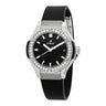 Pre-owned Hublot Classic Fusion Titanium Diamonds 33 mm reference 581.NX.1470.RX.1104 in Geneva - Certified pre-owned - Minty Watches