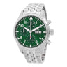 Pre-owned IWC Pilot's Watch Chronograph 43 mm Green Dial reference IW378006 in Geneva - Certified pre-owned - Minty Watches
