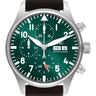 Pre-owned IWC Pilot's Watch 43 mm Green Dial reference IW378005 in Geneva - Certified pre-owned - Minty Watches