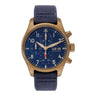 Pre-owned IWC Pilot's Watch Chronograph 41mm Bronze Blue Dial Automatic reference IW388109 in Geneva - Certified pre-owned - Minty Watches
