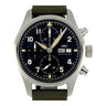 Pre-owned IWC Pilot's Watch Chronograph Spitfire 41mm Black Dial Automatic reference IW387901 in Geneva - Certified pre-owned - Minty Watches