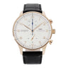 Pre-owned IWC Schaffhausen Portugieser Chronograph 40,9 mm Silver Dial reference IW371480 in Geneva - Certified pre-owned - Minty Watches
