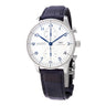 Pre-owned IWC Portugieser Chronograph 41 mm Silver Dial Automatic reference IW371605 in Geneva - Certified pre-owned - Minty Watches