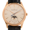  Pre-owned Jaeger-Lecoultre Master Ultra Thin Moon 39 mm Beige Dial Automatic 18K Rose Gold reference Q1362511 in Geneva - Certified pre-owned - Minty Watches