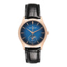 Pre-owned Jaeger-LeCoultre Ultra Thin Moon 39 mm Rose Gold Automatic Blue Dial reference Q1362580 in Geneva - Certified pre-owned - Minty Watches