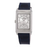 Pre-owned Jaeger-LeCoultre Reverso Tribute Duoface Small Seconds Blue & Silver Dial Manual Winding ref Q3988481 in Geneva - Certified pre-owned - Minty Watches