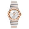 Pre-owned Omega Constellation Co-Axial Chronometer 35 mm Steel & 18K Rose Gold reference 123.25.35.20.52.003 in Geneva - Certified pre-owned - Minty Watches