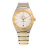 Pre-owned Omega Constellation 36 mm Steel & Yellow Gold Silver Dial Automatic reference 131.20.36.20.02.002 in Geneva - Certified pre-owned - Minty Watches