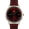 Pre-owned Omega De Ville Prestige Co-Axial Master Chronometer 41mm Automatic Red Dial ref 434.13.41.20.11.001 in Geneva - Certified pre-owned - Minty Watches
