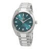 Pre-owned Omega Seamaster Aqua Terra 150M Master Chronometer Lagoon Green Dial reference 220.10.34.20.10.001 in Geneva - Certified pre-owned - Minty Watches