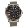 Pre-owned Omega Seamaster Diver 300M 007 Edition 42mm Black Dial Automatic Titanium ref 210.90.42.20.01.001 in Geneva - Certified pre-owned - Minty Watches
