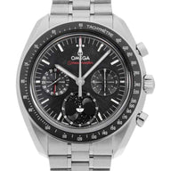  Pre-owned Omega Speedmaster Moonphase Meteorite Co-Axial Chronograph 43mm reference 304.30.43.52.01.001 in Geneva - Certified pre-owned - Minty Watches