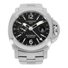 Pre-owned Panerai Luminor GMT Black Dial Automatic 44 mm reference PAM00297 in Geneva - Certified pre-owned - Minty Watches