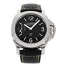 Pre-owned Panerai Luminor Logo Manual Winding 44 mm Black Dial reference PAM01084 in Geneva - Certified pre-owned - Minty Watches