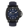 Pre-owned Panerai Submersible QuarantaQuattro Carbotech Blu Abisso 44 mm Blue Dial Automatic reference PAM01232 in Geneva - Certified pre-owned - Minty Watches