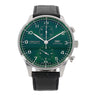 Pre-owned IWC Portugieser Chronograph 41 mm Green Dial Automatic reference IW371615 in Geneva - Certified pre-owned - Minty Watches