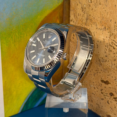 Datejust II 41mm Blue