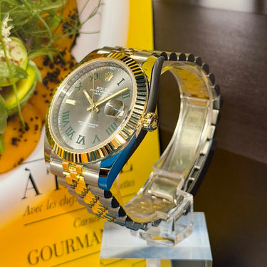 Datejust 41mm Steel/Gold "Wimbledon"