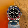Pre-owned Rolex GMT-Master II "Pepsi" Jubilee reference 126710BLRO from 2022 in Geneva - Certified pre-owned - Minty Watches