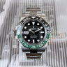 certified pre-owned Rolex GMT-Master II "Sprite" with oyster bracelet reference 126720VTNR from 2026 in Geneva - Certified pre-owned - Minty Watches