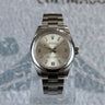 certified pre-owned Oyster Perpetual Silver in 31mm reference 177200 from 2018 in Geneva - Certified pre-owned - Minty Watches