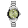 Pre-owned TAG Heuer Aquaracer Professional 300 Calibre 5 Green Dial 36 mm Automatic reference WBP231L.BA0618 in Geneva - Certified pre-owned - Minty Watches