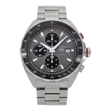 Pre-owned TAG Heuer Formula 1 Calibre 16 Automatic Chronograph 44mm Grey Dial reference CAZ2012.BA0876 in Geneva - Certified pre-owned - Minty Watches