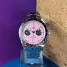 Pre-owned certified Tudor Black Bay Chronograph "Pink" reference M79360N-0019 from 2025 in Geneva - Certified pre-owned - Minty Watches